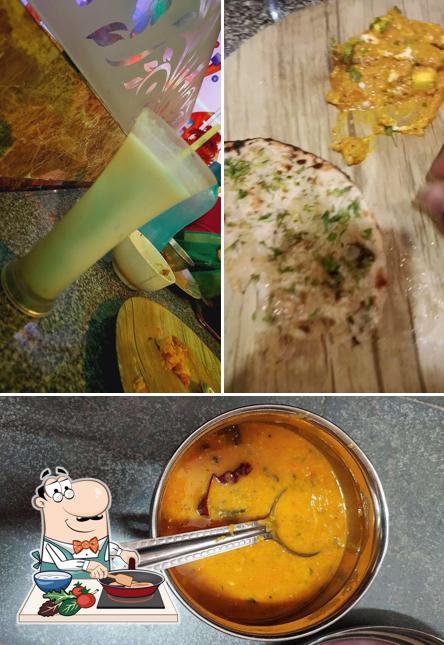 Chicken curry at Balaji Santosh Family Dhaba