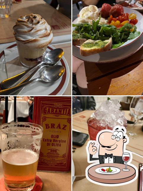 Assado alaska em Bráz Pizzaria - Moema