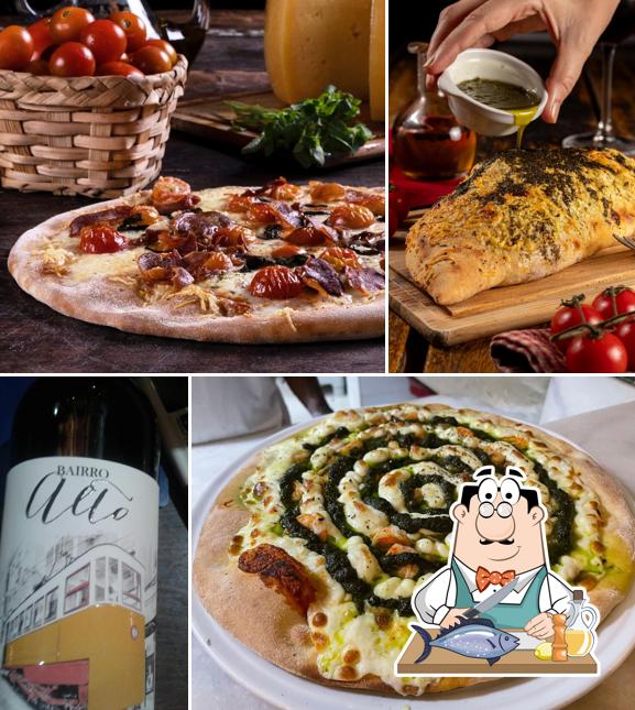 Salmão grelhado em Rocca Pizzaria e Forneria - Pizza - Unidade Pituba