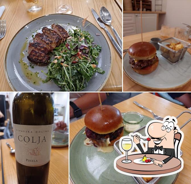 Panino con maiale stirato al Srebrna vilica