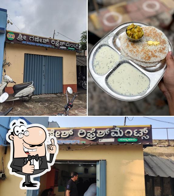 Look at this image of Sri Ganesh Refreshments- Veg