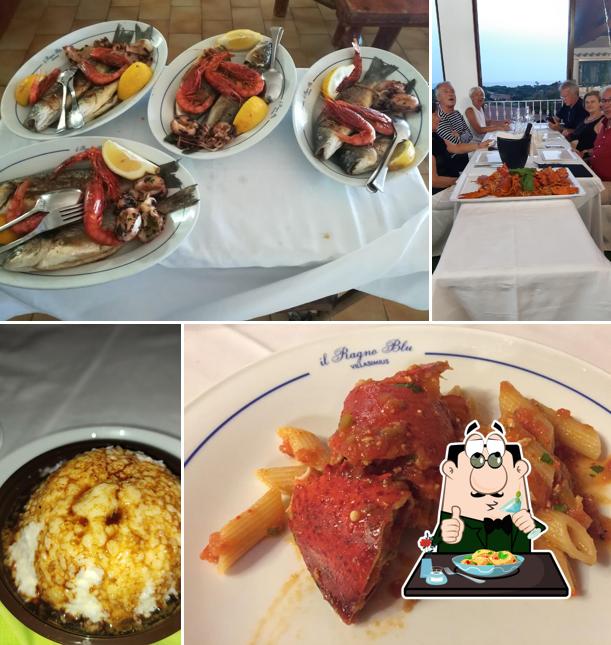 Platti al Ristorante Ragno Blu
