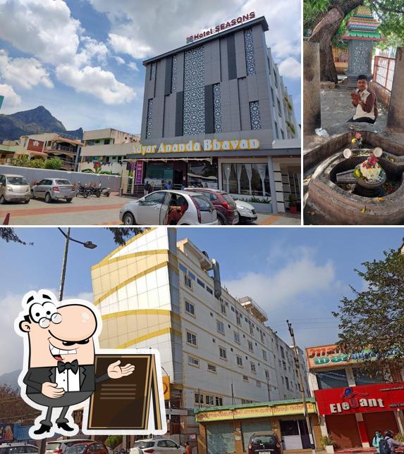 The exterior of Adyar Ananda Bhavan - A2B