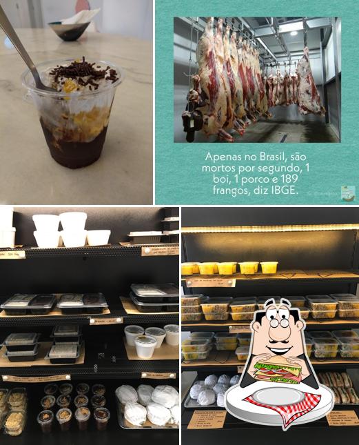 Clube sanduíches em VEGANO