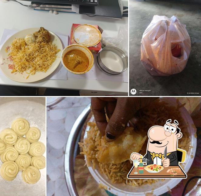 Chocolate mousse at Ali Biryani