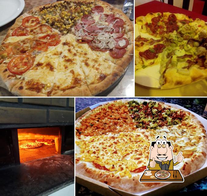 Escolha pizza no Kimania Pizzas e Lanches