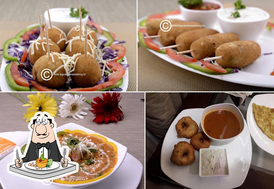 Food at Hotel Le Grande Residency