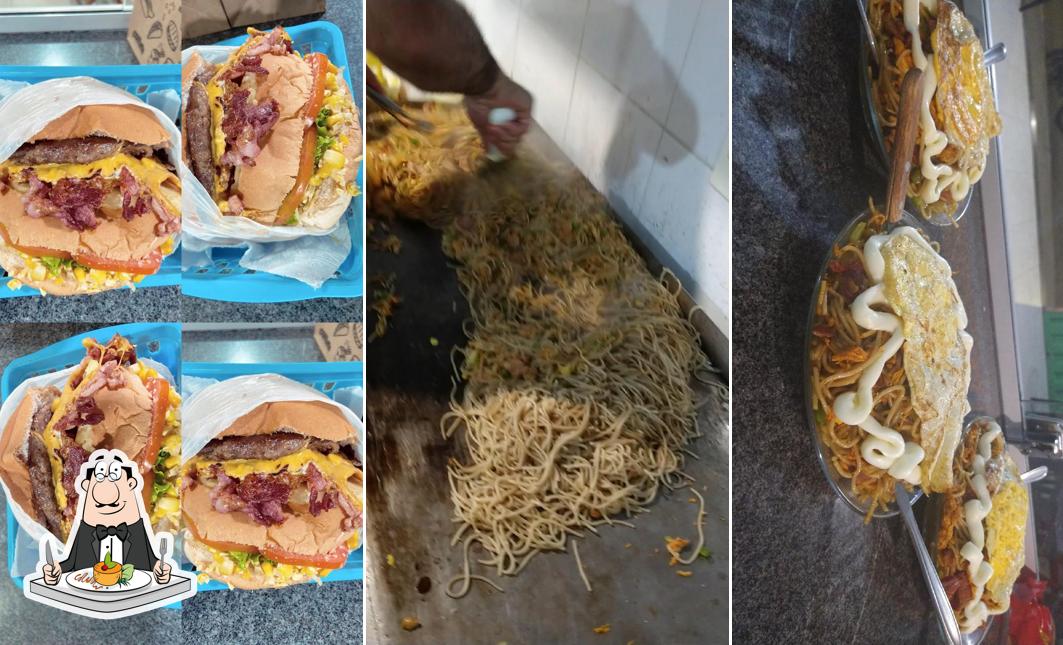 Platos en Zap burguer