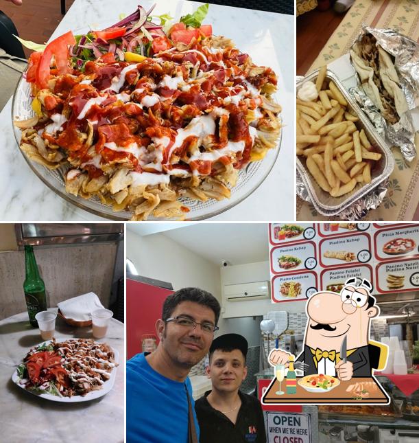 Plats à Istanbul Kebab Pizza