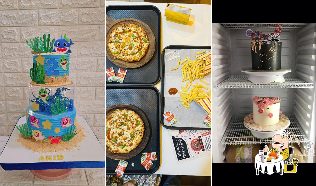 Food at Blossom Cakes & Cafe