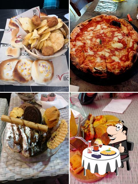 Piatto di formaggi al Village Lounge Aperitif Bar