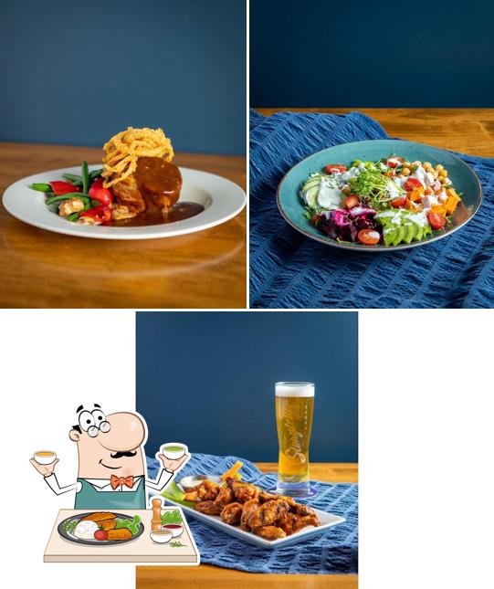 Jetez un coup d’oeil à la photo affichant la nourriture et bière concernant Turtle Jack's Muskoka Grill Parry Sound