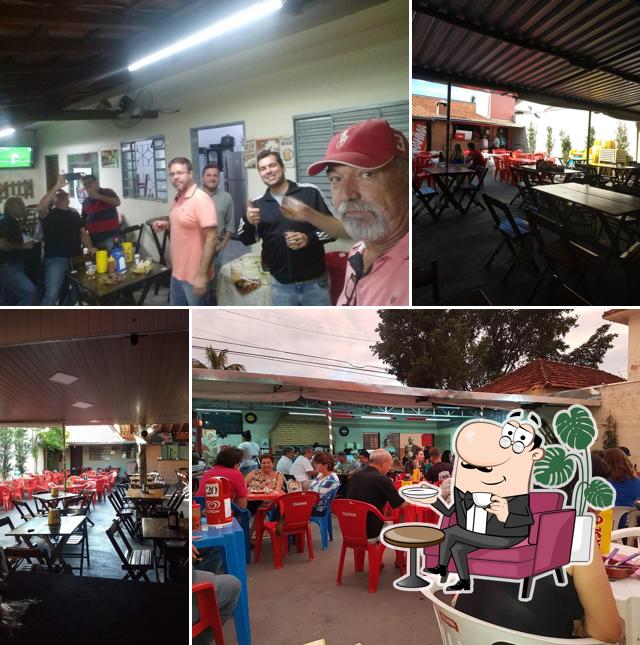 O interior do Bar da Nelma