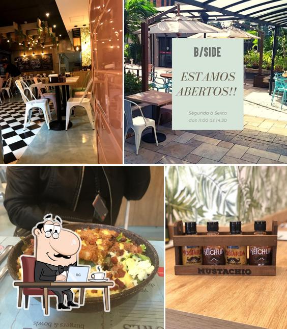 Veja imagens do interior do B/Side - Burgers & Bowls