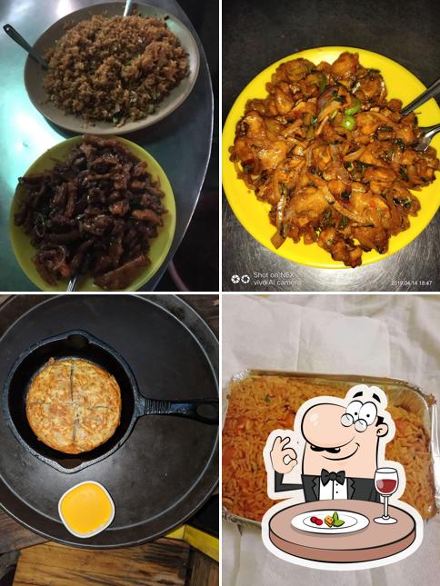 Food at Spicy Corner