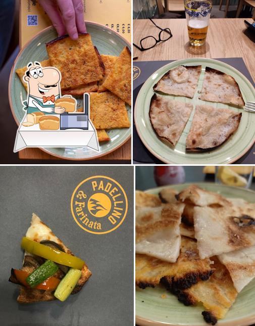 Pane all'aglio al PADELLINO & Farinata