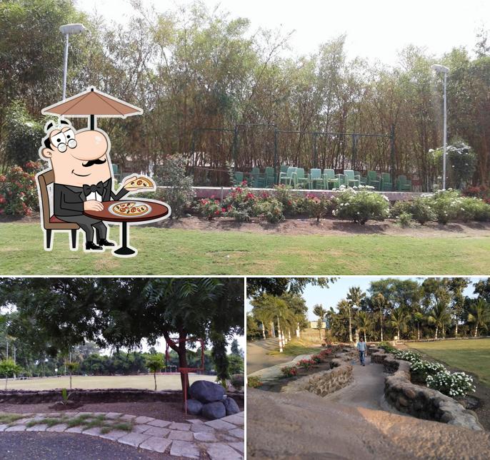 Check out the outside part of ECO Garden