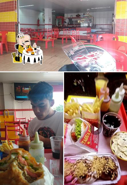 Comida em Tagua Burger