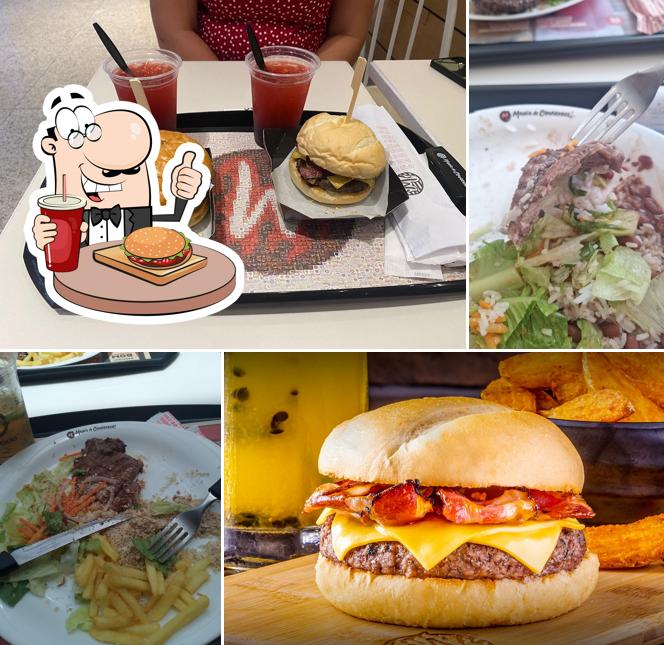 Peça um hambúrguer no Mania de Churrasco Prime Steak & Burger