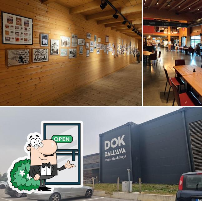 La parte esterna è una caratteristica importante di Prosciutteria IE San Daniele