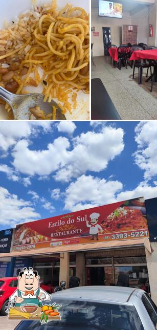 Esparguete à bolonhesa em Restaurante Estilo Do Sul