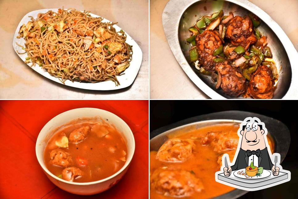 Food at Hot Pak Restaurant