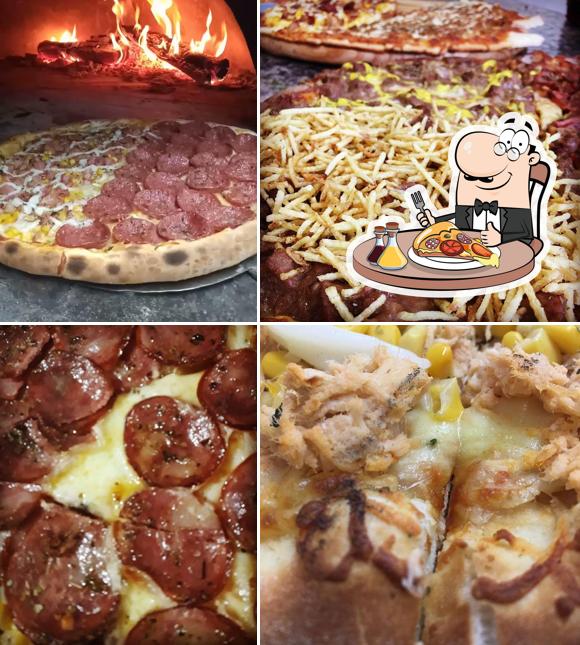 Experimente pizza no Pizzaria e Calzonaria El Shaday
