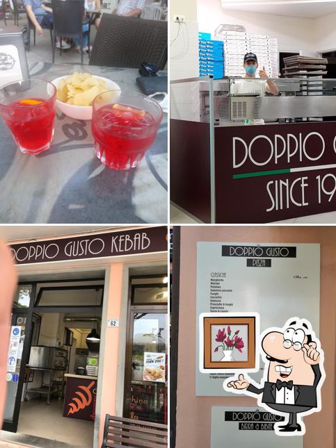 Gli interni di Doppio Gusto Pizza & Kebab