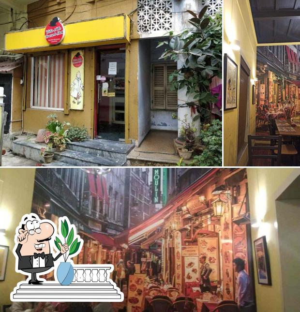 The exterior of Tintin & The Brussels Club