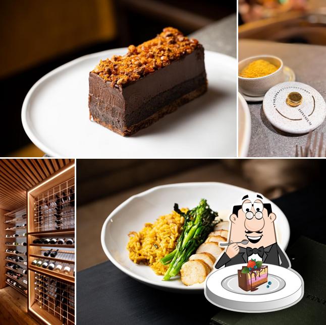 Bolo de chocolate em Trintaeum