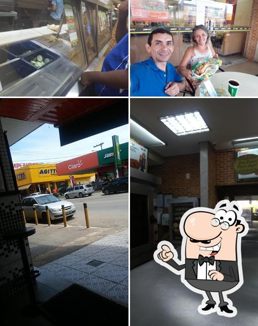 O exterior do Subway