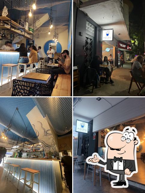 O interior do Polvo Bar