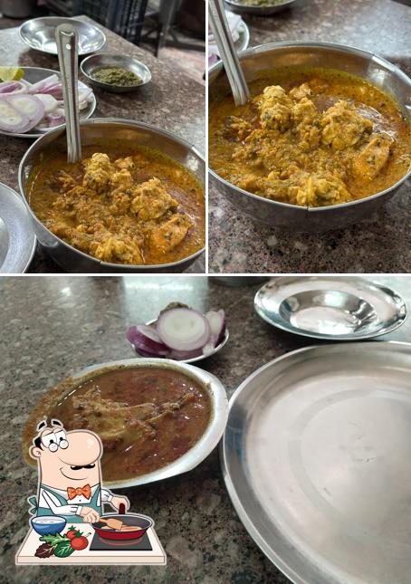 Chicken curry at Joginder Dhaba