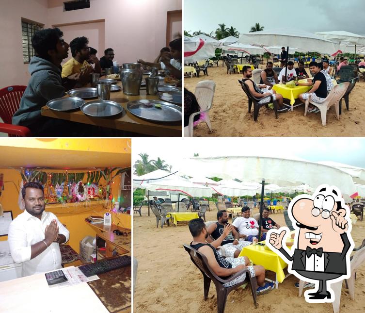 The interior of Parag bar and Restaurant lodging and boarding