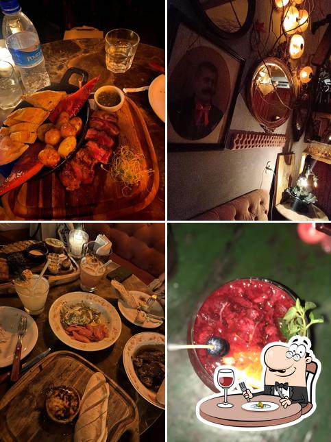 Comida em Canastra Rose