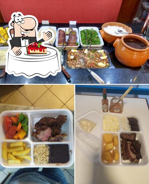 Rodeio Grill provê uma variedade de pratos doces