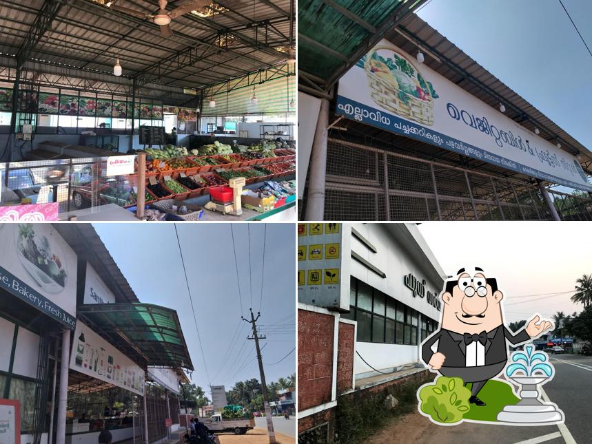 The exterior of Santhigiri Vegetable Stall & Food Services