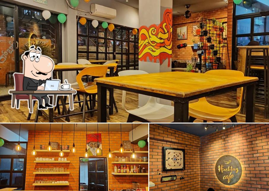 Check out how The Hashtag Cafe looks inside