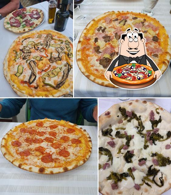 A Pizzeria al Tiglio, puoi provare una bella pizza