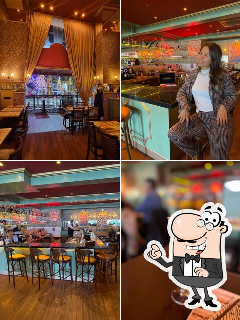 O interior do Bistrô Paris 6 Balneário Camboriú