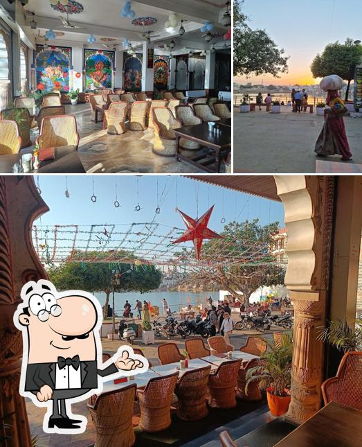 Check out how Sunset flow rooftop cafe looks inside