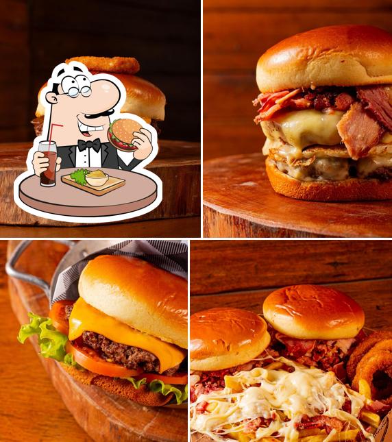 Hambúrguer em Texas Hamburgueria