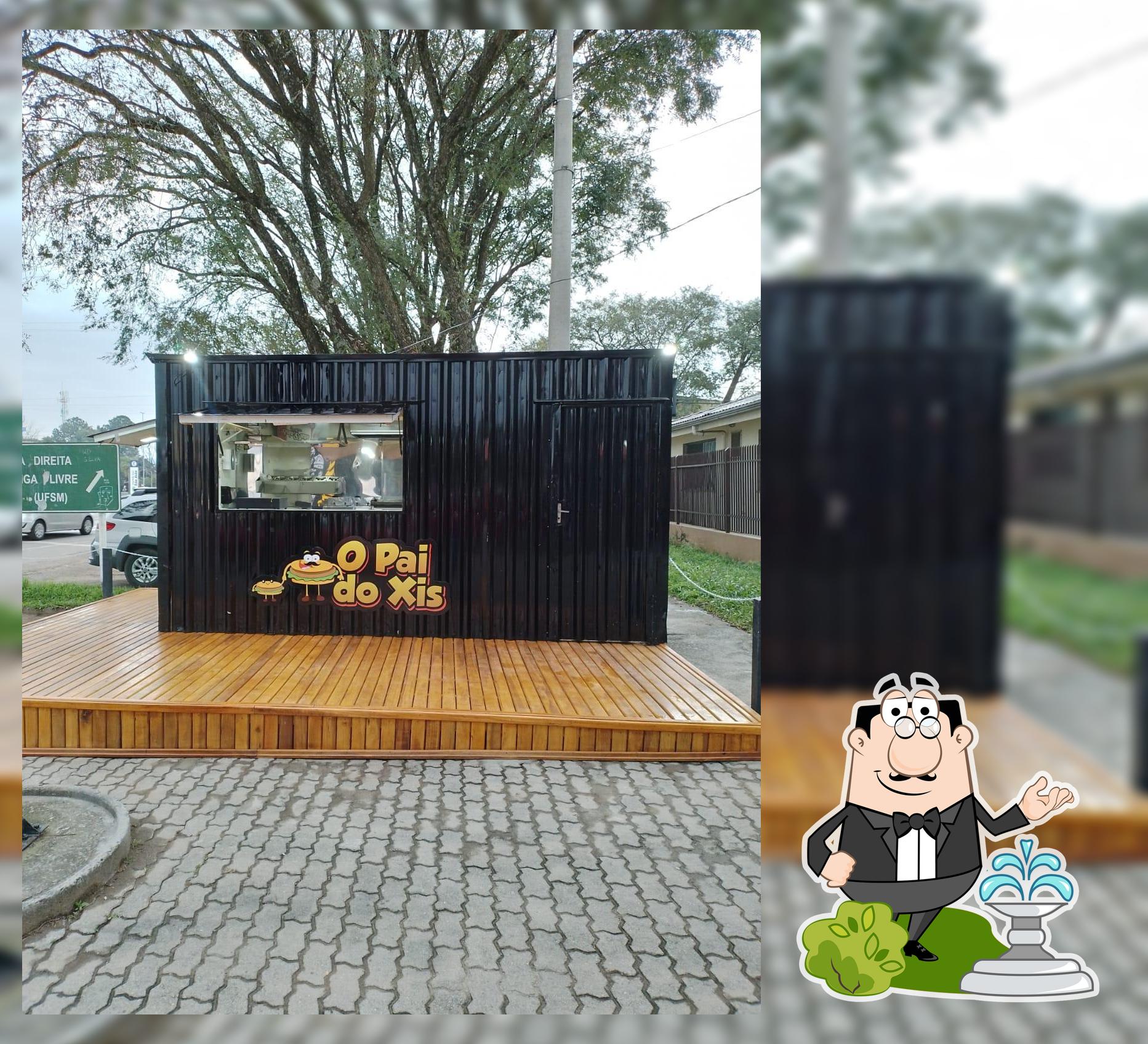 Desfrute da vista do exterior O Pai do Xis