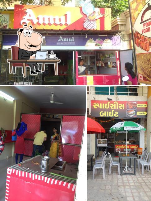 The interior of Pinnacle Food Court - Non Veg And Veg