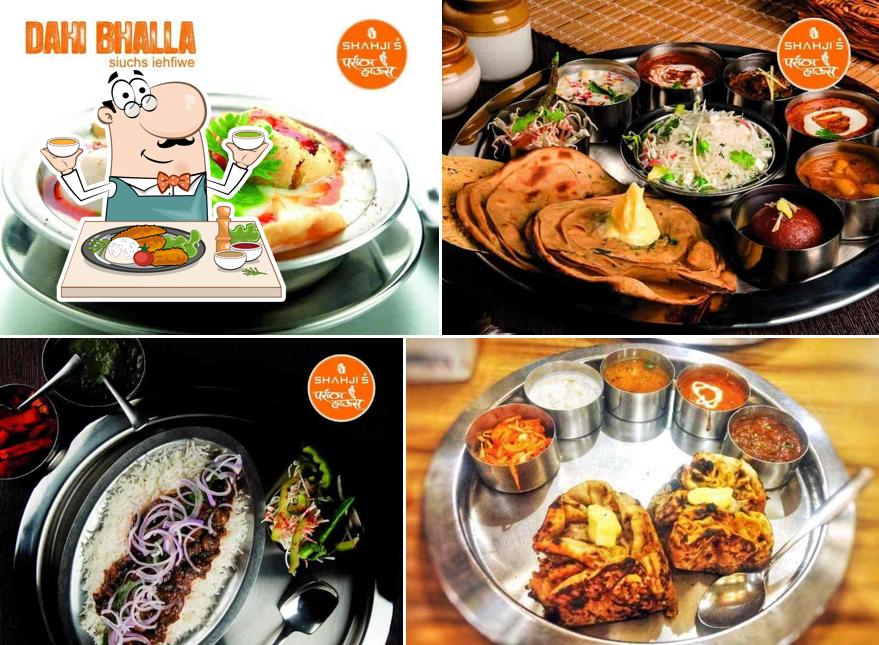 Meals at Shahji's Parantha House(Apte road)