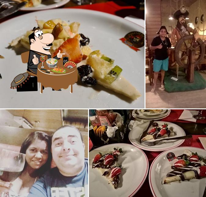 Comida em Pizzaria Piratas do Picui