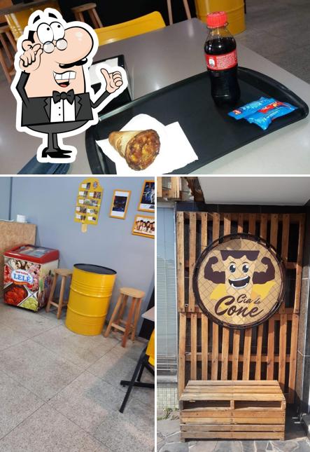 Veja imagens do interior do Cia do Cone