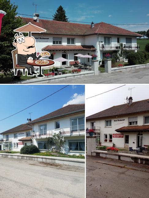 L'extérieur de Hotel Restaurant de la Promenade