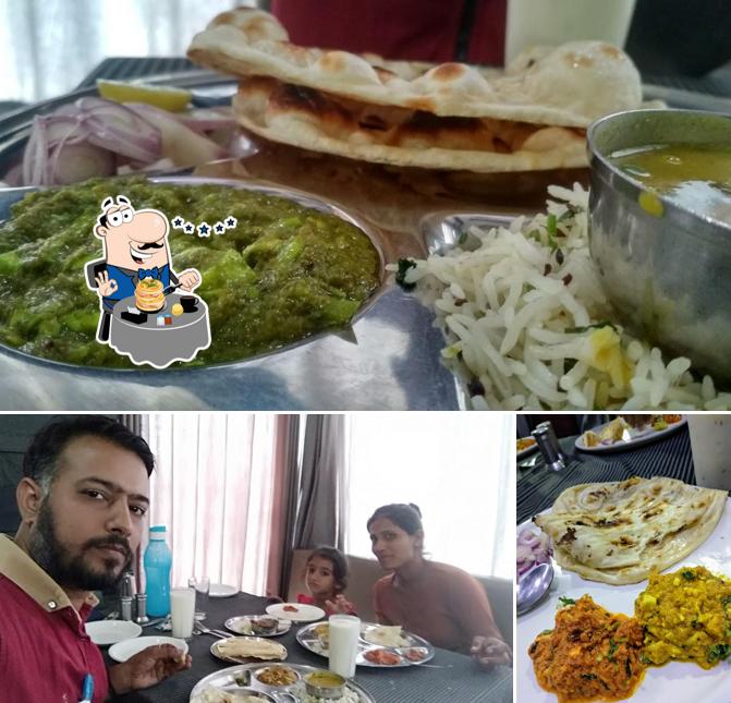 The picture of food and dining table at Musafir Restaurant & BANQUET