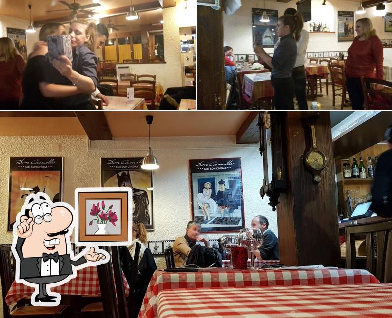 Dai un'occhiata agli interni di Don Camillo